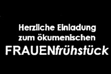 Einladung Frauenfrühstück