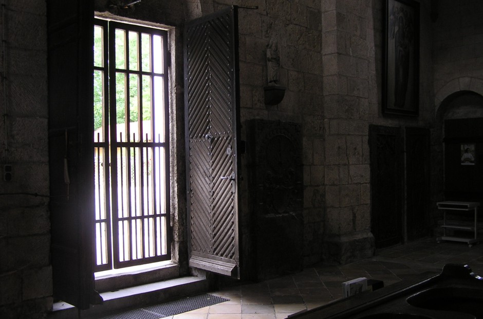 Tür Romanisches Münster