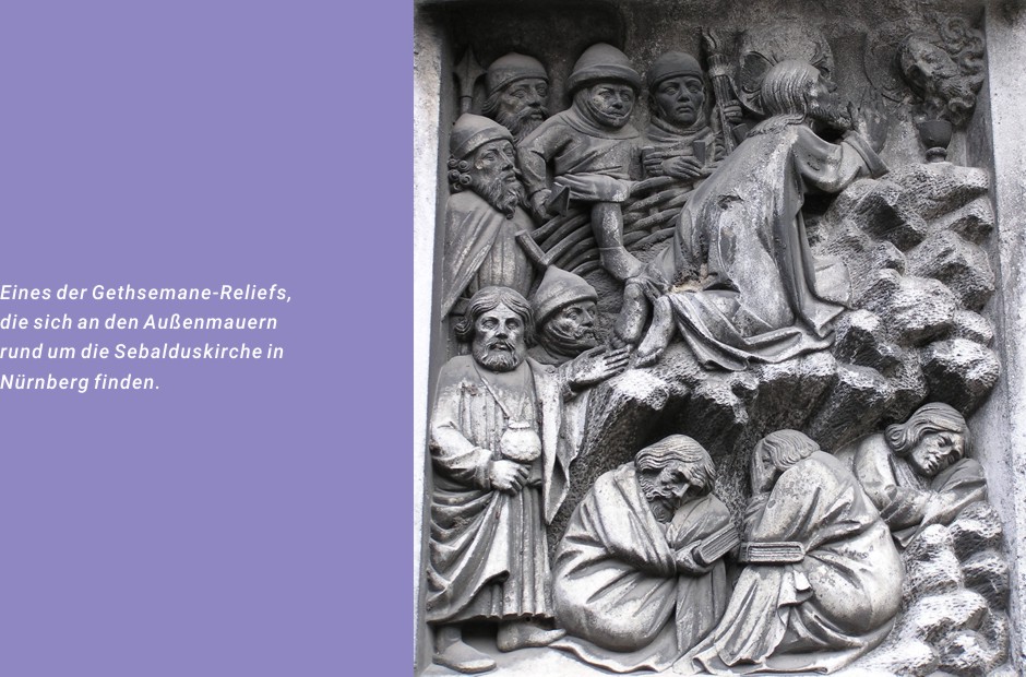 Jesus im Garten Gethsemane