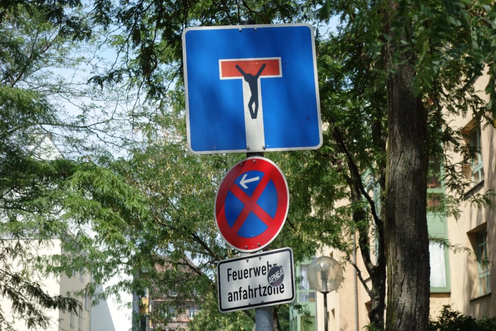 Straßenschild