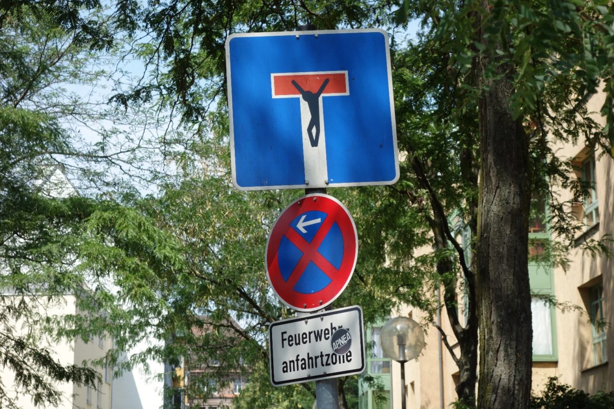 Straßenschild