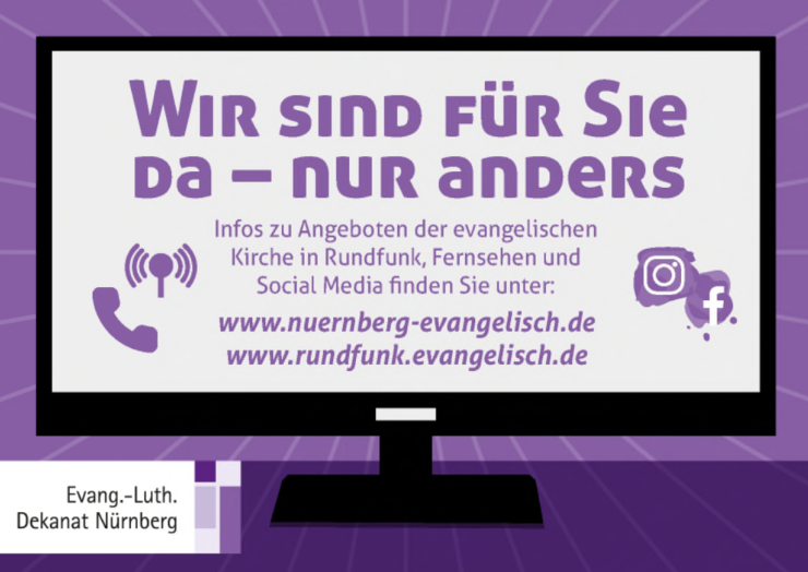 Wir sind für Sie da - nur anders