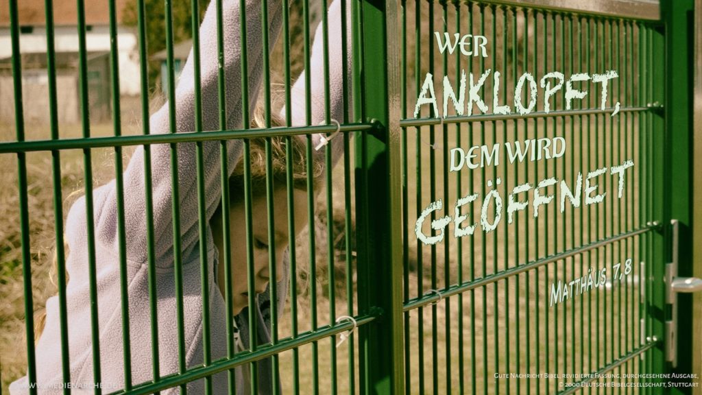 Wir dürfen Gott um alles bitten