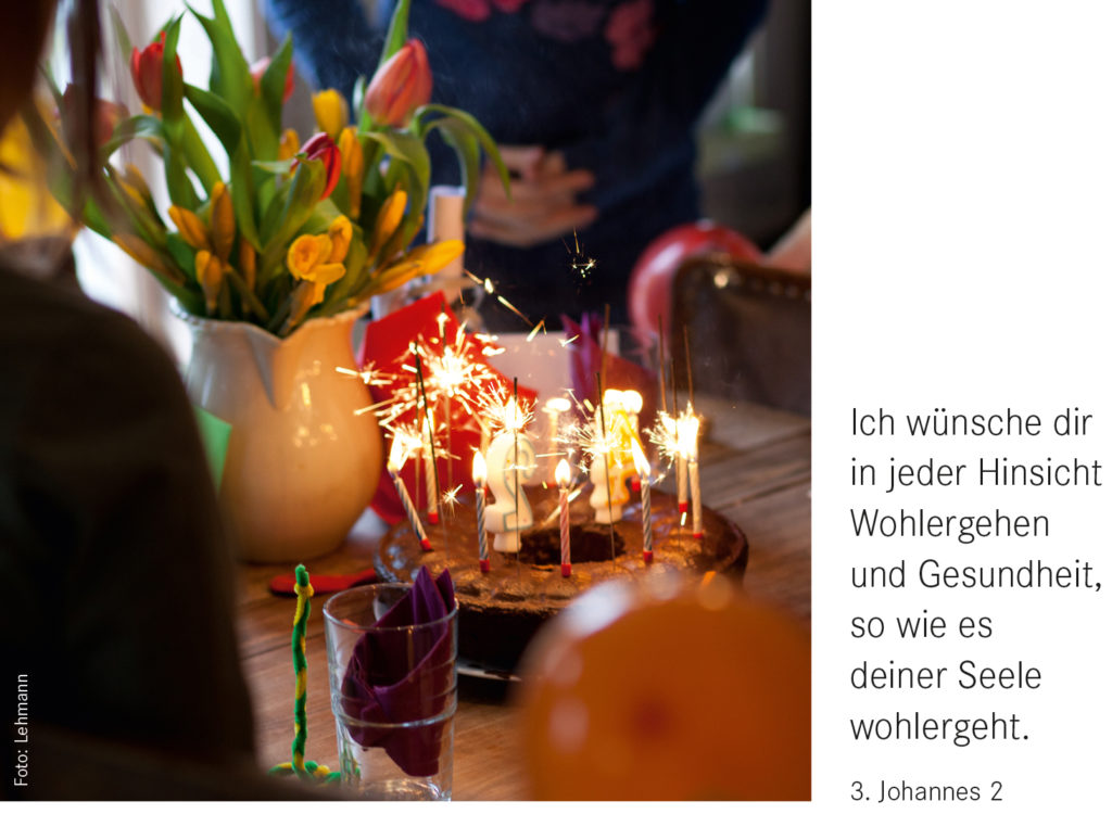 Monatsspruch Mai 2022: Ich wünsche dir in jeder Hinsicht Wohlergehen und Gesundheit, so wie es deiner Seele wohlergeht. (3. Johannes 2)