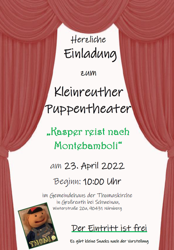 Plakat Puppentheater
