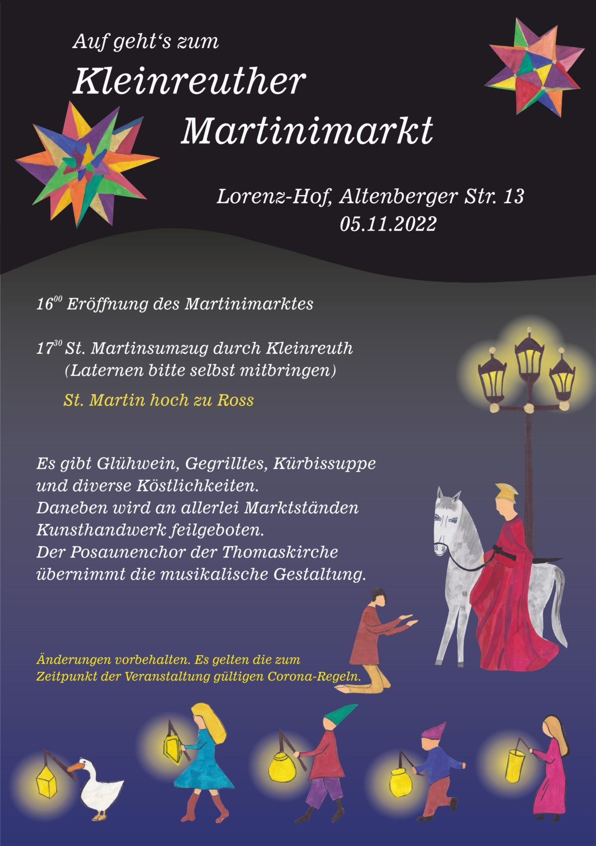 Auf geht's zum Kleinreuther Martinimarkt