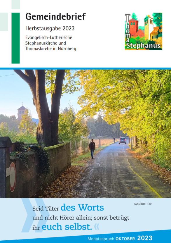 Gemeindebrief Herbstausgabe 2023