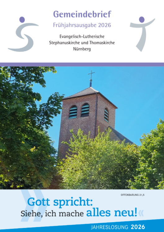 Frühjahrsausgabe 2026 des Gemeindebriefs